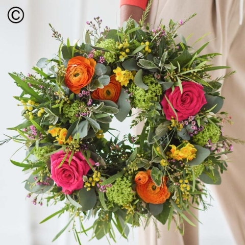 Spring wreath