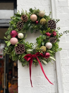 Berry Bright Christmas wreath